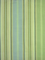 Whitehaven Celadon Narrow-striped Custom Made Curtains