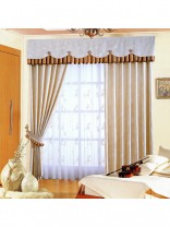 Curtain Idea CHIDEA2416 Box Pleated Valance and Wavy Valance