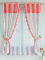 Design Curtain CHIDEA4112 Stitching Curtains Flounce Ruffle Curtains