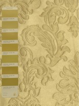QY3163L Murrumbidgee Embossed Reflective Damask Custom Made Curtains (Color: Olivenite)