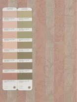 QY3241A Cooper Creek Embossed Floral Custom Made Curtains (Color: Oxford Tan)