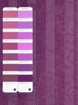 QY3241C Cooper Creek Embossed Striped Custom Made Curtains (Color: Amethyst)