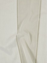 QY7151SHB Laura Big Striped Polyester Tab Top Sheer Curtain