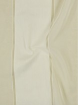 QY7151SHG Laura Big Striped Polyester Concealed Tab Top Sheer Curtain