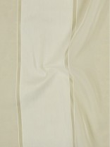 QY7151SHG Laura Big Striped Polyester Concealed Tab Top Sheer Curtain