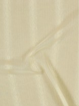 QY7151SIE Laura Snow Striped Rod Pocket Sheer Curtain
