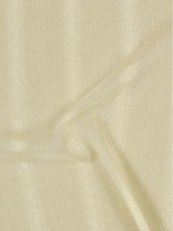 QY7151SI Laura Snow Striped Custom Made Sheer Curtains (Color: Alabaster Gleam)