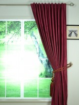 Swan Geometric Embossed Waves Concealed Tab Top Ready Made Curtains