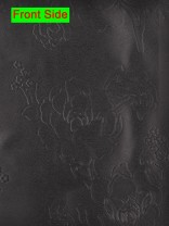 Swan Dimensional Embossed Medium-scale Floral Custom Made Curtains