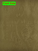 Swan Dimensional Embossed Floral Damask Custom Made Curtains