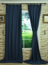 Paroo Cotton Blend Solid Versatile Pleat Curtain