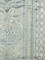 Maia Antique Damask Velvet Custom Made Curtains
