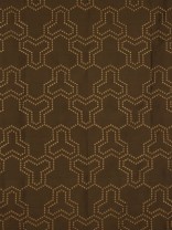 Halo Embroidered Simple Spots Dupioni Silk Custom Made Curtains