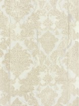 Rainbow Embroidered Damask Dupioni Fabric Sample