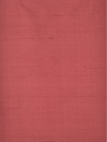 Oasis Solid Red Dupioni Silk Fabric Sample