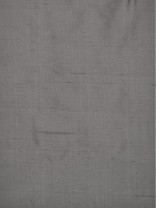 Oasis Solid Gray Dupioni Silk Custom Made Curtains (Color: Gray)