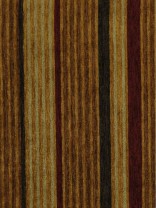 Petrel Heavy-weight Stripe Chenille Custom Made Curtains (Color: Brown)
