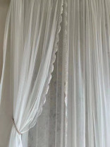 QYI221D Venus White Beautiful Pearl Custom Made Sheer