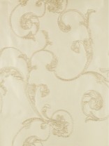 Darling Floral Embroidery Blackout Custom Made Curtains QYJ212A (Color: Desert Sand)