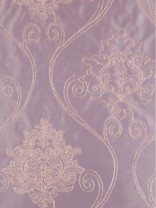 Darling Damask Embroidery Blackout Fabric Sample QYJ212DS