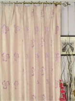 Murray Floral Jacquard Blackout Versatile Pleat Curtains QYJ320AA Heading Style