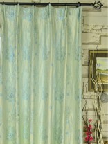 Murray Floral Jacquard Blackout Versatile Pleat Curtains QYJ320CA Heading Style
