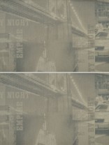 Eos NY Empire Printed Faux Linen Fabric Sample (Color: Pastel Gray)