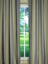 QYQ135C Modern Coated Big Striped Yarn Dyed Custom Made Curtains