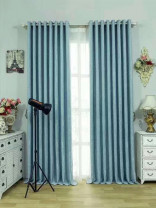 QYS2020E On Sales Illawarra Bamboo Faux Line Custom Made Curtains