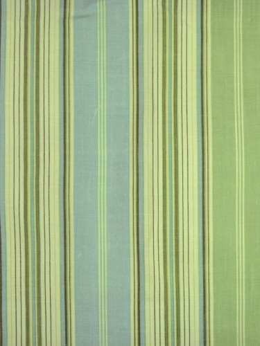 Whitehaven Celadon Narrow-striped Custom Made Curtains (Color: Celadon)