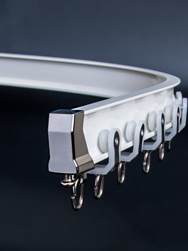 CHR22 Bendable Ivory Curtain Tracks Ceiling/Wall Mount For ...