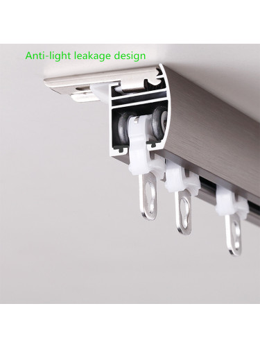 CHR47 Carruthers Peak New Anti-Light Leakage Design Curtain Tracks For Living Room