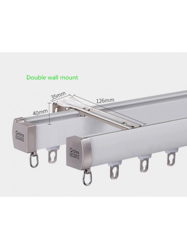 CHR47 Carruthers Peak New Anti-Light Leakage Design Curtain Tracks For Living Room