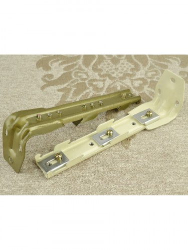 CHR6324 Camp Bendable Triple Curtain Track Set with Valance Track