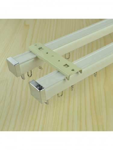 CHR7722 Ceiling Mounted or Wall Mounted Double Curtain Tracks and Rails Ceiling Mount