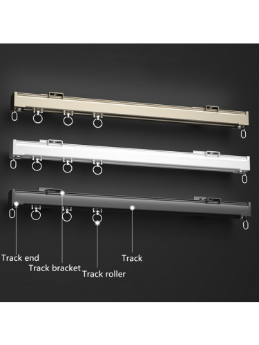 CHR98 Best Ceiling/Wall Mounted Curtain Rails For Heavy Curtains