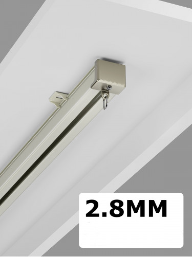 CHRY4120 Heavy Duty Aluminium Curtain Track Ceiling/Wall Mounted