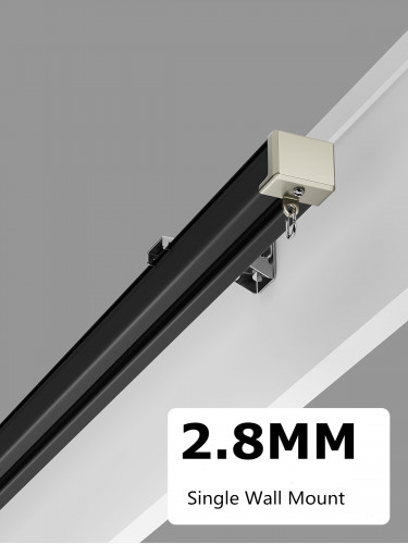 CHRY4120 Heavy Duty Aluminium Curtain Track Ceiling/Wall Mounted