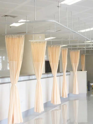 Hospital Curtain Track Drop Ceiling For Cubicle Curtains