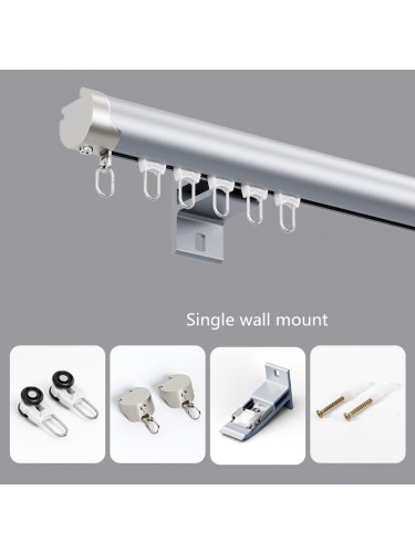 CHT01 Sonder Ball Curtain Rods With Track Gliders Customize