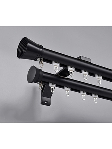 CHT04 Sonder Wall Mounted Drapery Rods With Curtain Rail Rollers
