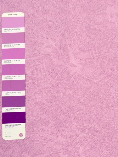 QY3163I Murrumbidgee Embossed Reflective Floral Custom Made Curtains (Color: Moonlite Mauve)