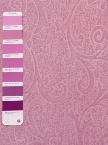 QY3163J Murrumbidgee Embossed Reflective Damask Custom Made Curtains (Color: Moonlite Mauve)