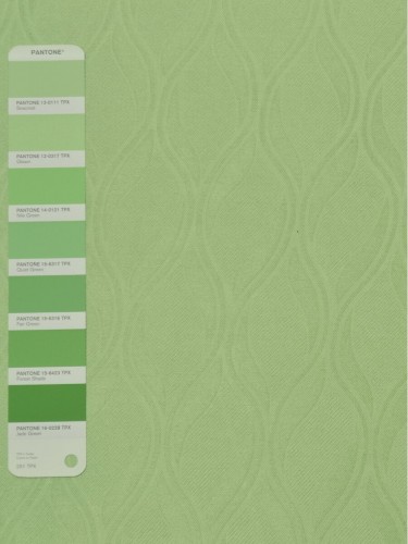 QY3163K Murrumbidgee Embossed Reflective Geometric Custom Made Curtains (Color: Nile Green)