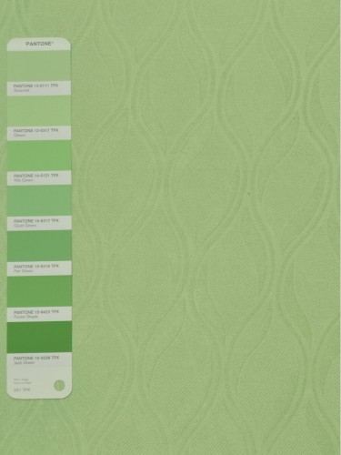 QY3163K Murrumbidgee Embossed Reflective Geometric Custom Made Curtains (Color: Nile Green)
