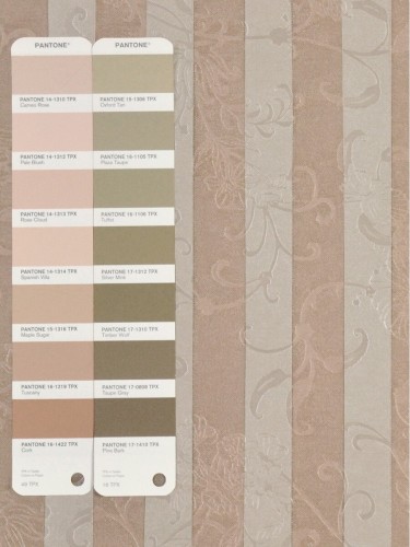 QY3241C Cooper Creek Embossed Striped Custom Made Curtains (Color: Oxford Tan)