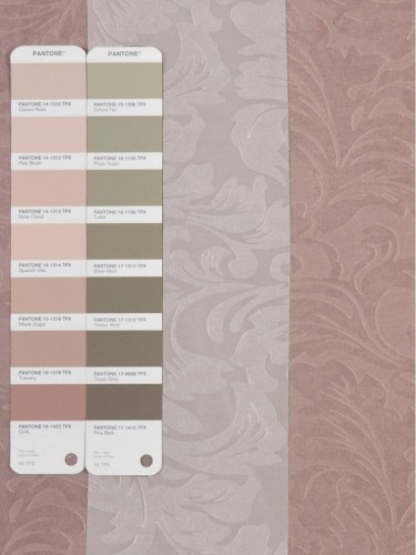 QY3241ES Cooper Creek Embossed Striped Fabric Sample (Color: Oxford Tan)