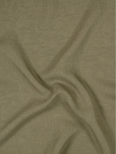QY7151SMB Laura Rough Solid Tab Top Sheer Curtains (Color: Kangaroo)