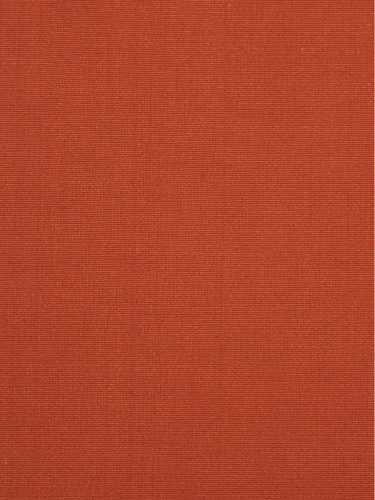 Hudson Yarn Dyed Solid Blackout Fabric Sample (Color: Terra cotta)