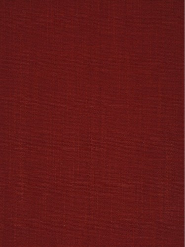 Hudson Yarn Dyed Solid Blackout Fabric Sample (Color: Cardinal)